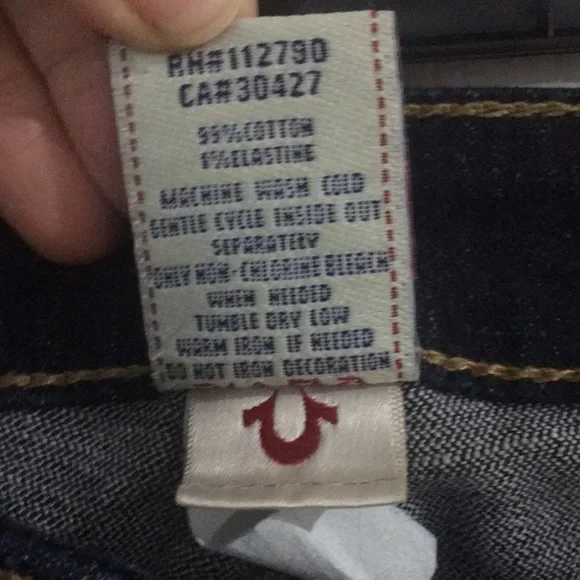 True Religion Sequin womens Pocket Jeans 29 NWTS - Picture 8 of 9